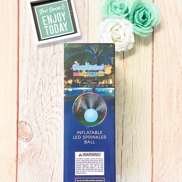 ‼️FINAL CLEARANCE SALE‼️ LED Illuminated Giant Color Changing 28” Sprinkler Ball - Picture 5 of 11